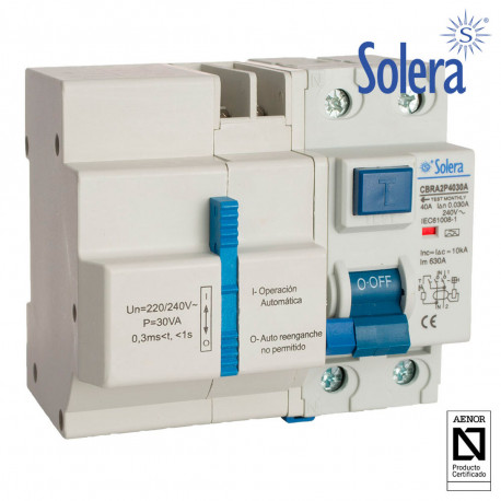 Automaatne Elamu Kaitselüliti Solera cbra2p4030a