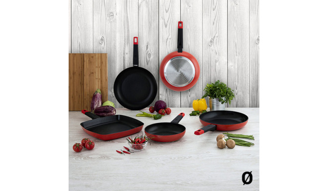 Non-stick frying pan Pyrex Sabor Black Aluminium (26 cm)