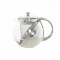 Teapot DKD Home Decor S3026074 Crystal Stainless steel Silver (14 x 11 x 12 cm) (500 ml)