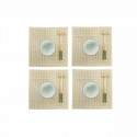 Sushi Set DKD Home Decor Green Bamboo Stoneware (14,5 x 14,5 x 31 cm)