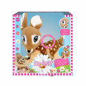 BAMBOLINA plush Daisy with moving glitter eyes and speaking three fairy tales, LV version, BD2021LV