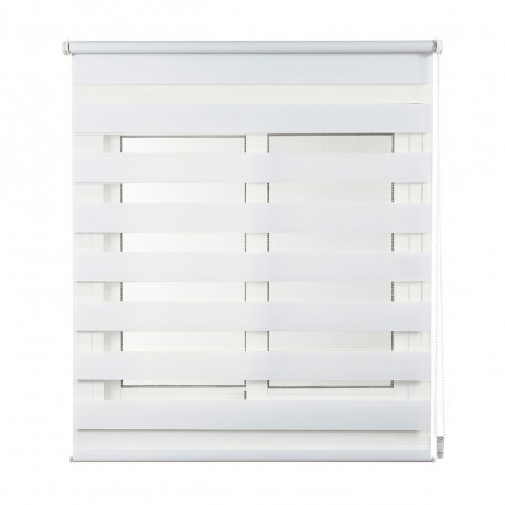 Roller blinds Stor Planet Clip&Fix Night&Day White 60 x 180 cm