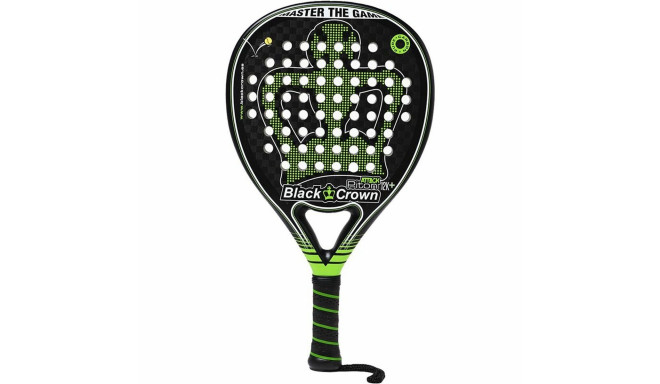 Padel Racket Black Crown Piton Attack 12K Black