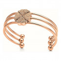 Ladies'Bracelet Folli Follie 3B0T041R Rose gold Steel (16 cm) (Gold)