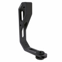 Caruba Gimbal L bracket with 3 hot shoe mount+1/4 Screw