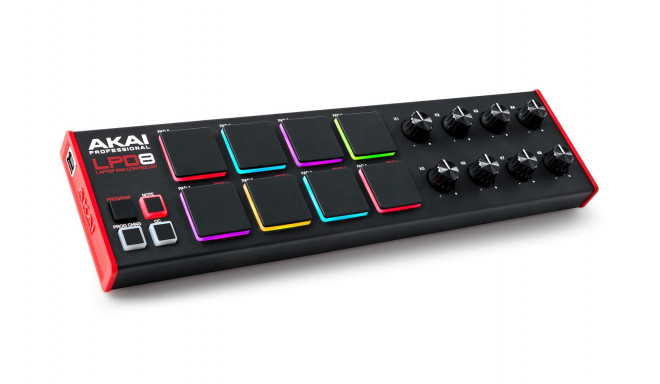 AKAI LPD 8 MKII mini USB/MIDI kontroller