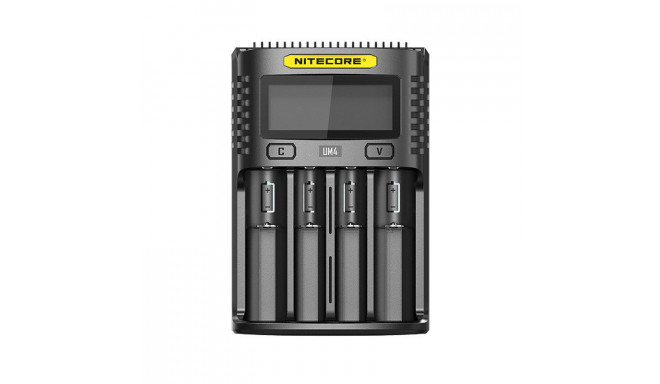 Nitecore UM4 4 x Penlite Lader (AA/AAA) met indicator