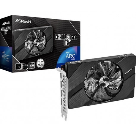 A380 Challenger ITX 6GB GDDR6 96bit 3DP/HDMI
