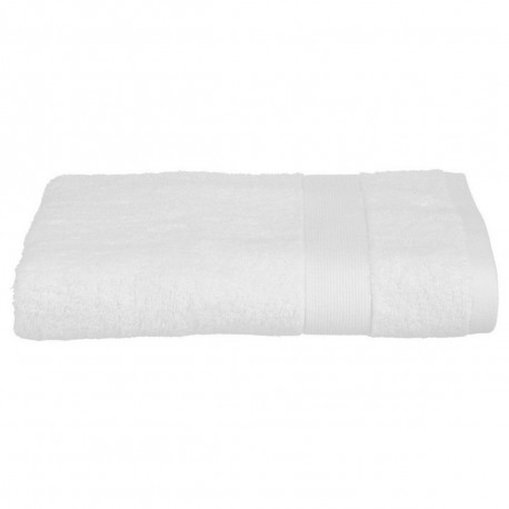 Bath towel Atmosphera Cotton White 450 g/m² (70 x 130 cm)