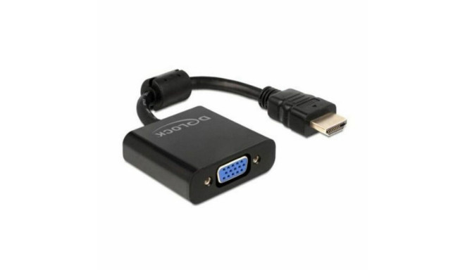 HDMI to VGA Adapter DELOCK 65512 Black