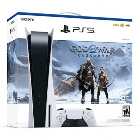 Console SONY PlayStation 5 Blu-ray CFI-1116A + GOD OF WAR: RAGNAROK BUNDLE, 825 GB