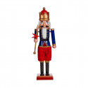 Decorative Figure Red Blue Nutcracker Plastic (18,5 x 81,5 x 16,5 cm)