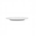 Dessert dish Bidasoa Glacial Ceramic White (20 cm) (Pack 6x)