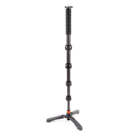 3 Legged Thing Alan 2.0 Monopod & Docz2 Foot Stabilizer Black Darkness