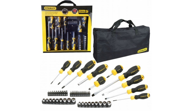 ST. SCREWDRIVERS 48 pcs. + BAG