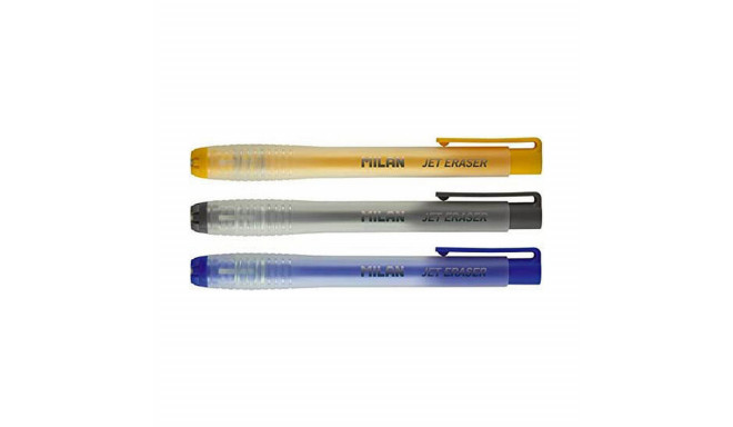 Eraser Milan Jet eraser Pencil Blue Multicolour