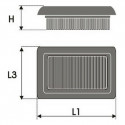 Воздушный фильтр Green Filters P950356