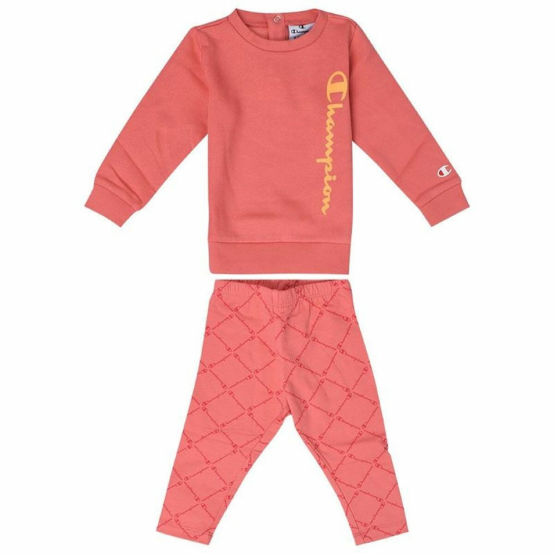 Baby s Tracksuit Champion Salmon 6 9 Months Sets of clothes Photopoint