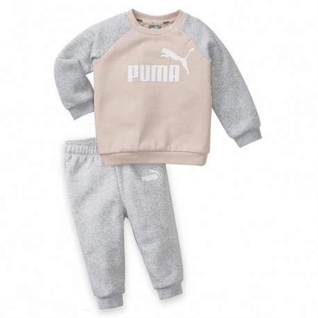 Baby's Tracksuit Puma Minicat Essentials Grey - 9-12 Months