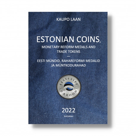 Raamat Eesti mündid, rahareformi medalid ja müntkodurahad. 2022, 3. väljalase