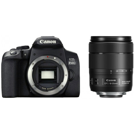 Canon EOS 850D + 18-135mm IS USM Kit (ilma pakendita)