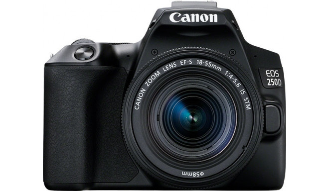Canon EOS 250D + 18-55mm IS STM Kit, black (open package)