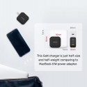 UNITEK TRAVEL TRI GaN 3 Ports Black Indoor