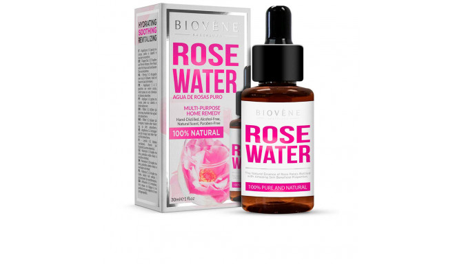 BIOVÈNE ROSE WATER PURE AND NATURAL multi-purpose home remedy 30 ml