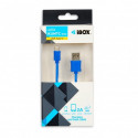 iBox kaabel USB - USB-C 1m, sinine (IKUMTCB)