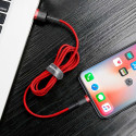 Baseus Cafule Cable Durable Nylon Braided Wire USB | Lightning QC3.0 2.4A 0,5M red (CALKLF-A09)