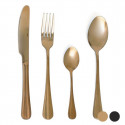 Cutlery set Quid Celebrant (24 pcs) Stainless steel (Black)
