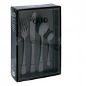 Galda piederumu komplekts Quid Celebrant (24 pcs) Nerūsējošais tērauds (Melns)