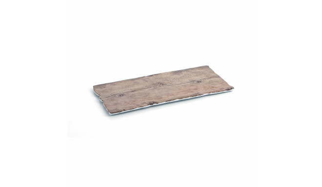 Tray Quid A'bordo Brown Plastic 40 x 18 cm (6 Units) (Pack 6x)