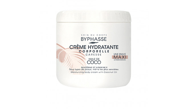 BYPHASSE CREMA HIDRATANTE corporal #aceite de coco 500 ml