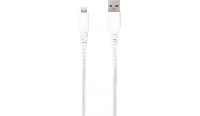 Vivanco кабель USB - Lightning 1.5 м, белый (61687)