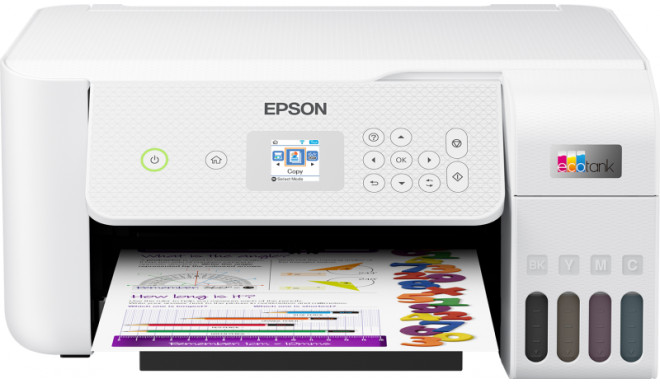 Printer Epson EcoTank L3266 A4, Color, MFP, WiFi