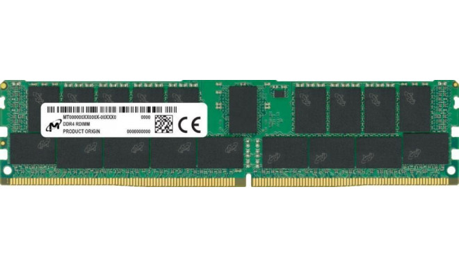 Micron RAM Server DDR4 32GB RDIMM/ECC 3200MHz CL 22 1.2V MTA18ASF4G72PDZ-3G2R