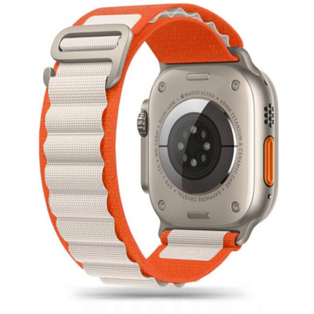 Tech-Protect kellarihm Nylon Pro Apple Watch 42/44/45/49mm, oranž/mousy
