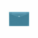 Envelope with print Forpus, A4, plastic, blue (FO21611)