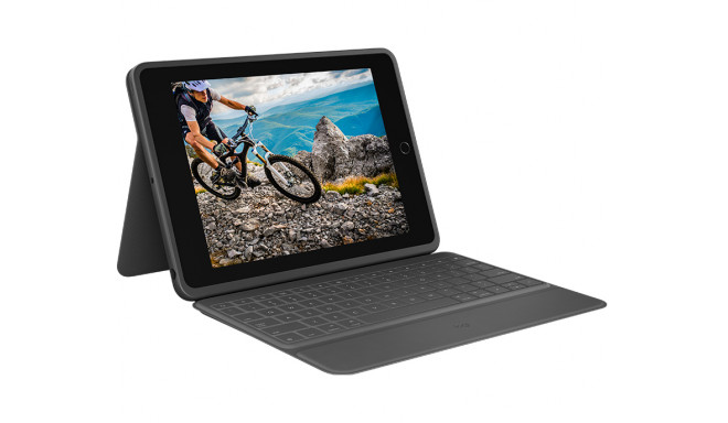 Logitech Rugged Folio iPad 7., 8., 9. põlvkonna jaoks