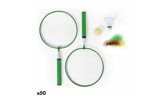3 in 1 Racquet Set 145126 (50 Units) (Red)