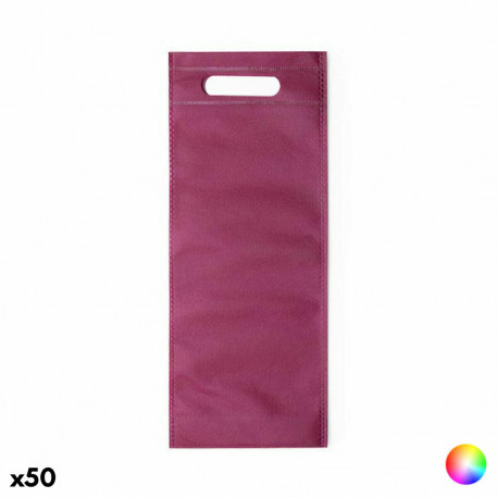 Bag for Wine Bottle (75 cl) 144774 (50 Units) (Black)