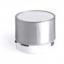 Bluetooth loudspeaker with LED light 145775 (50 Units) (Silver)