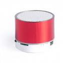 Bluetooth loudspeaker with LED light 145775 (50 Units) (Silver)