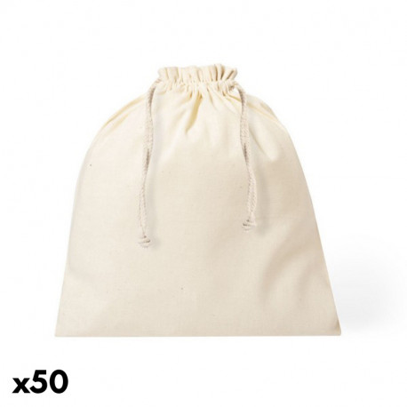 Bag 146623 100% cotton (50 Units) (Beige)