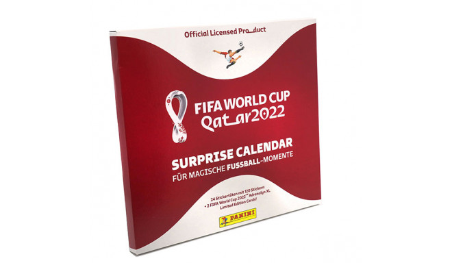 Panini футбольный адвент-календарь Fifa World Cup 2022 Surprise Calendar