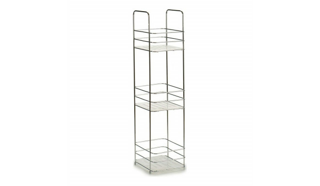 Bathroom Shelves Transparent Metal Plastic