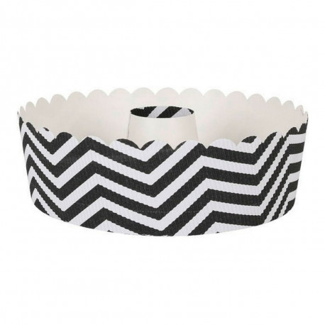 Ahjuvorm Quttin Must 18 x 6 cm 4 Tükid, osad