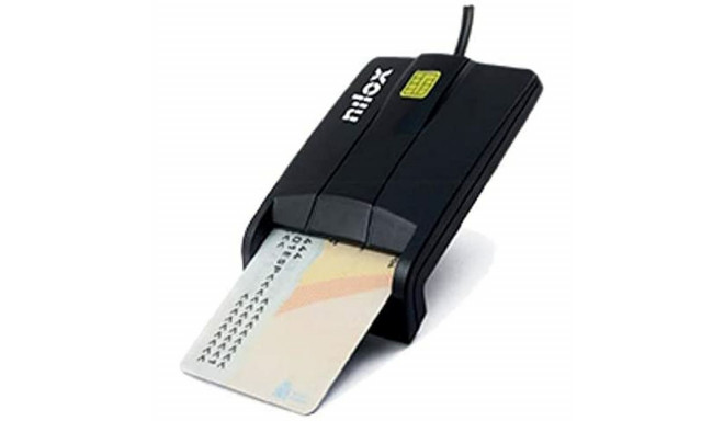 Card Reader Nilox NXLD001 DNI (ID Card) Black