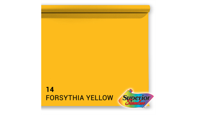 Superior Background Paper 14 Forsythia Yellow 1.35 x 11m